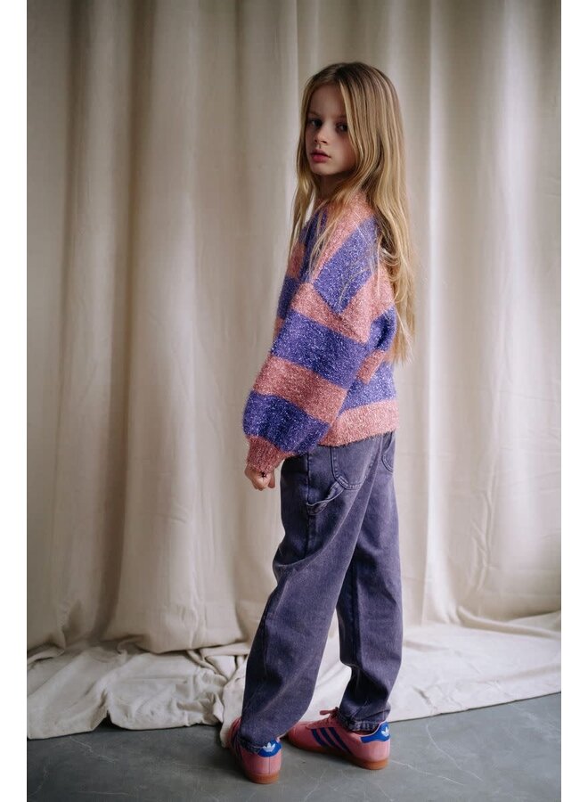 Snappy Jeans Purple - Daily Brat