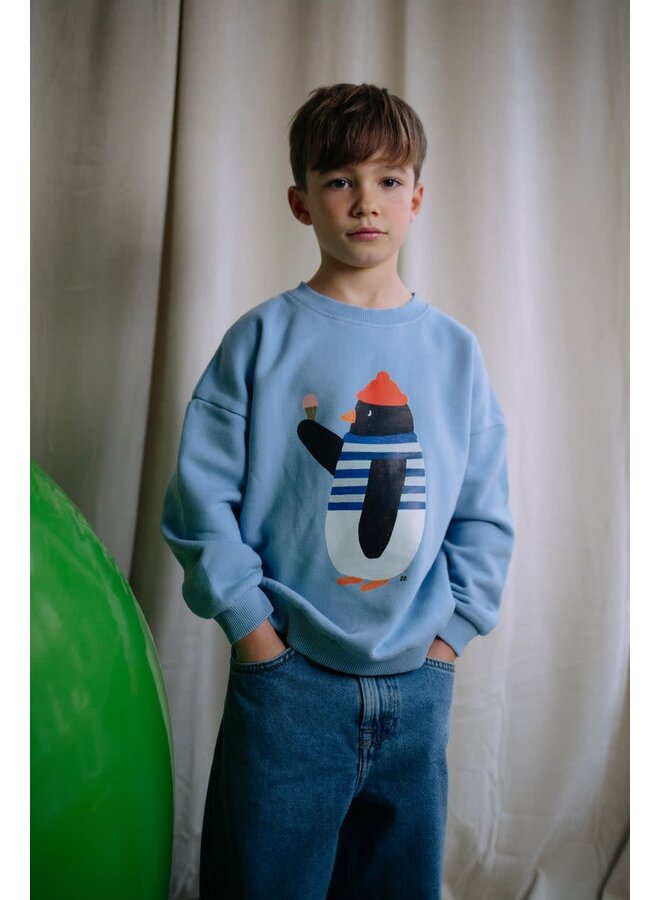 Waddles Pinguin Sweater For Ever Blue - Daily Brat