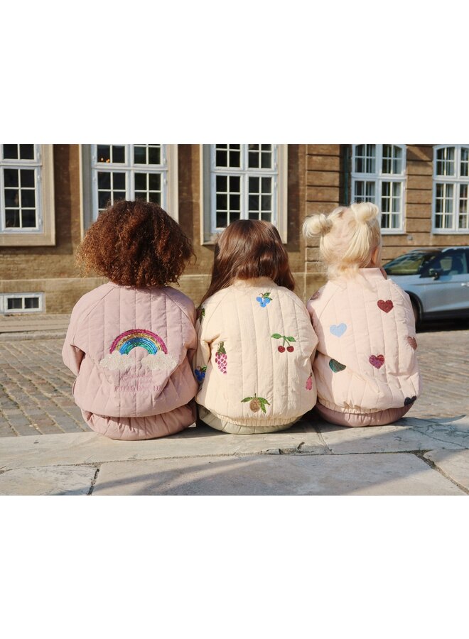 Juno Sequin Bomber - Cameo Rose - Konges Slojd