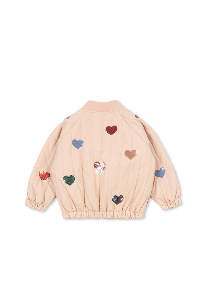 Juno Sequin Bomber - Cameo Rose - Konges Slojd