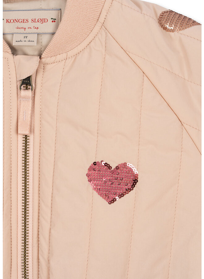 Juno Sequin Bomber - Cameo Rose - Konges Slojd