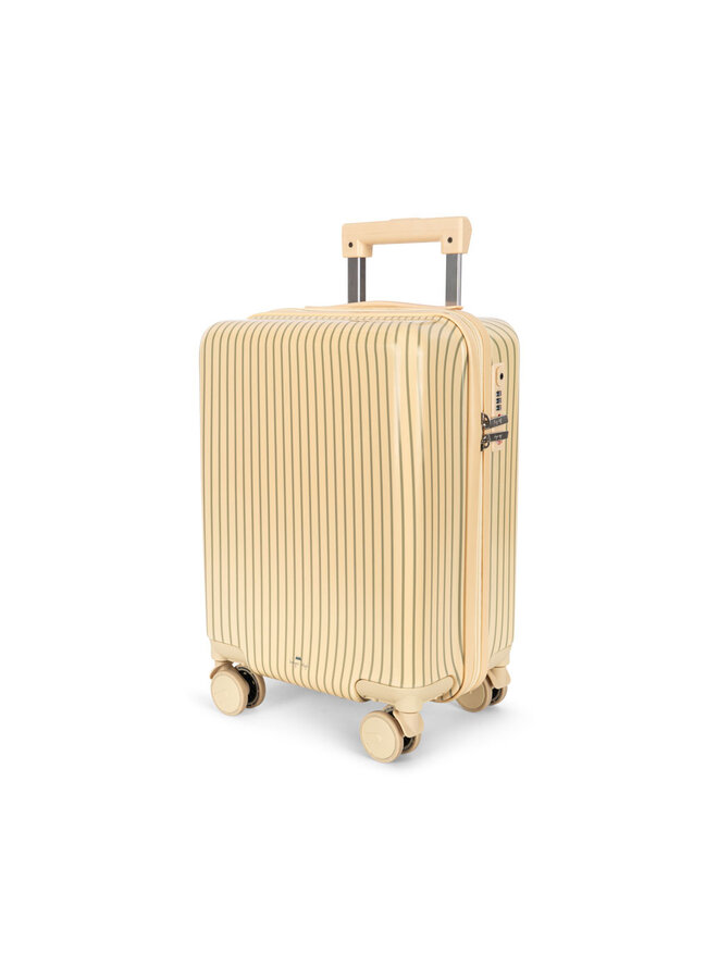 Travel Suitcase - Tea Stripe - Konges Slojd