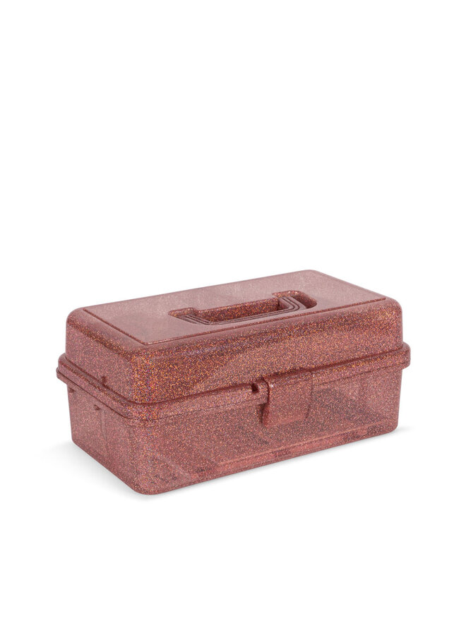 Creative Art Caddy - Glitter Rose - Konges Slojd