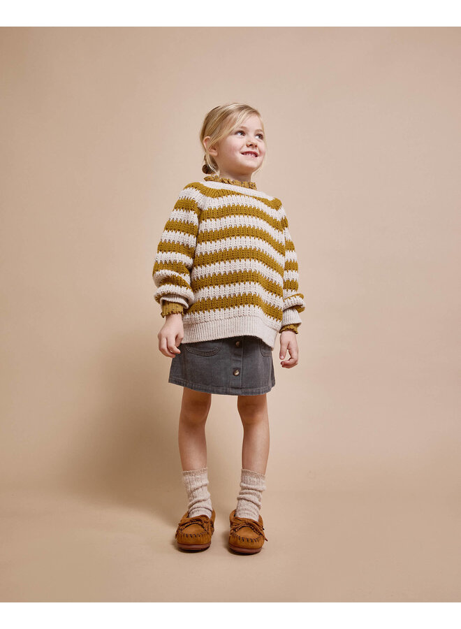 Stripes Jumper - Ocre - Buho