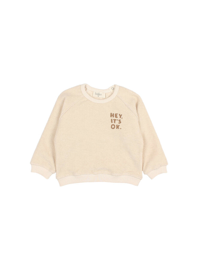 Terry Sweatshirt - Ivory - Buho