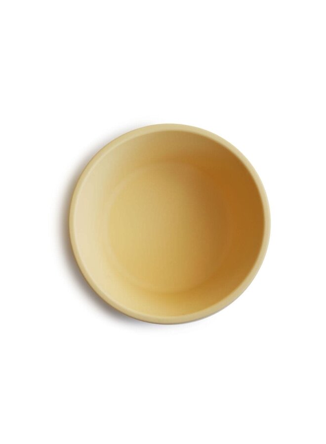 Siliconen kom met zuignap - Pale Daffodil - Mushie