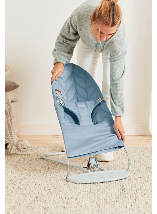 Bouncer Bliss Woven - Blue - Babybjorn