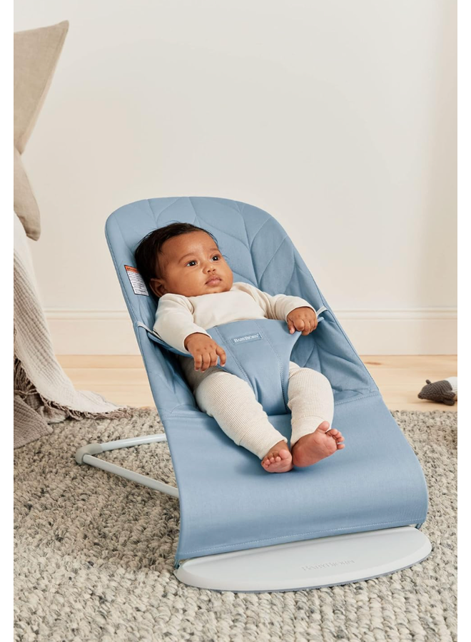 Bouncer Bliss Woven - Blue - Babybjorn