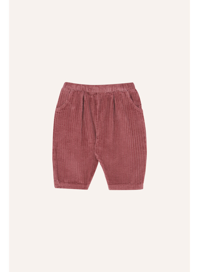 Purple Corduroy Baby Trousers - The Campamento