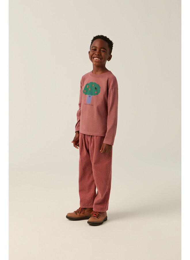 Purple Corduroy Trousers - The Campamento