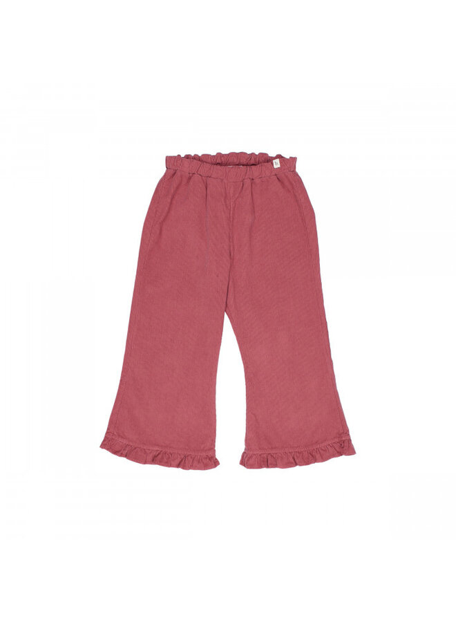 Soft Velour Girly Pants - Blush - Buho