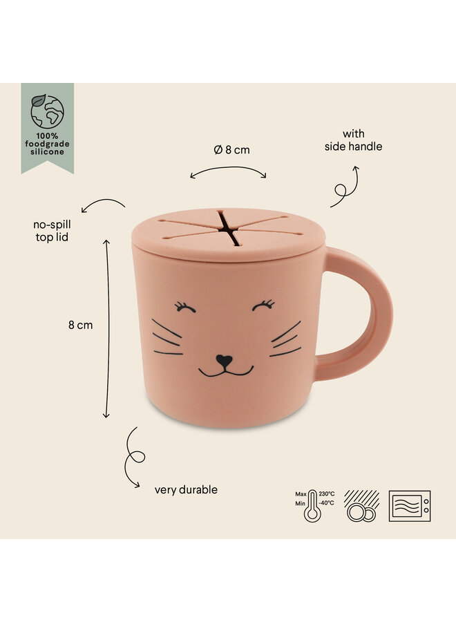Siliconen snack cup - Mrs Cat - Trixie