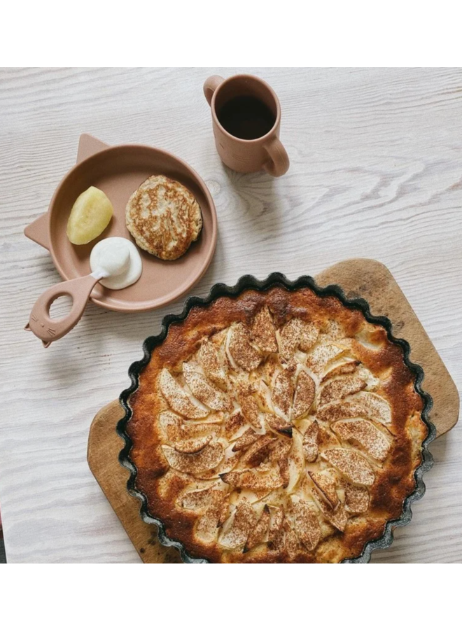 Vivi Silicone Tableware Set - Cat Rose - Liewood