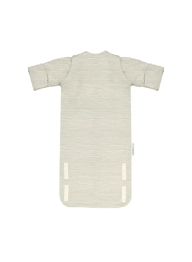 Slaapzak Newborn - Cotton - Green Stripes - Puckababy