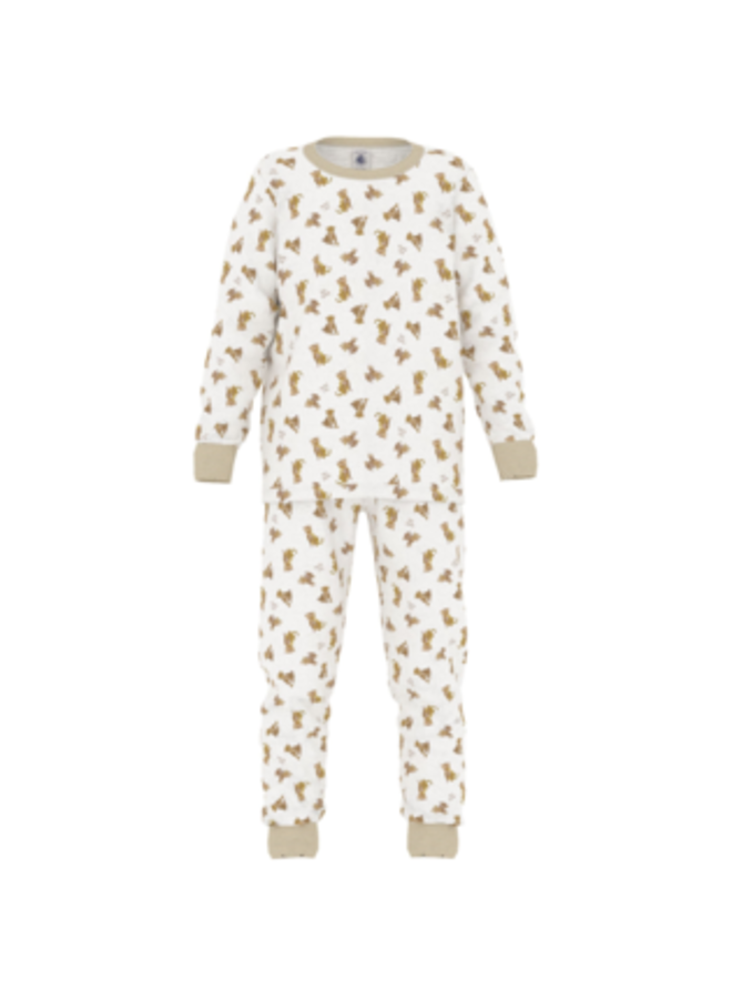 Pyjama uit 2 stuks - Leopard - Petit Bateau
