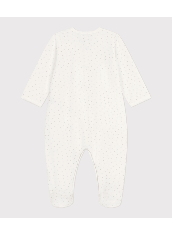 Babypyjama - Marshmallow/Mistigri - Petit Bateau
