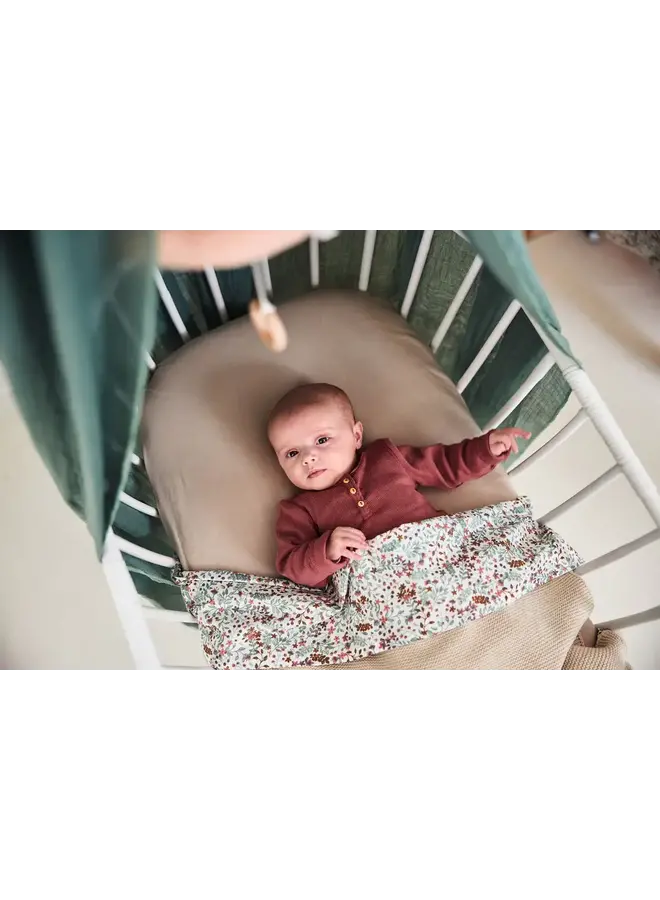 Hoeslaken Jersey 40/50x80/90 - Nougat - Jollein