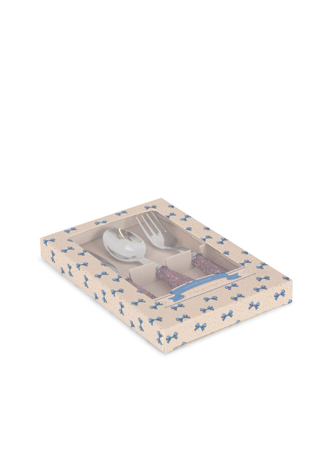Glitter Cutlery - Sparkling Blush - Konges Slojd