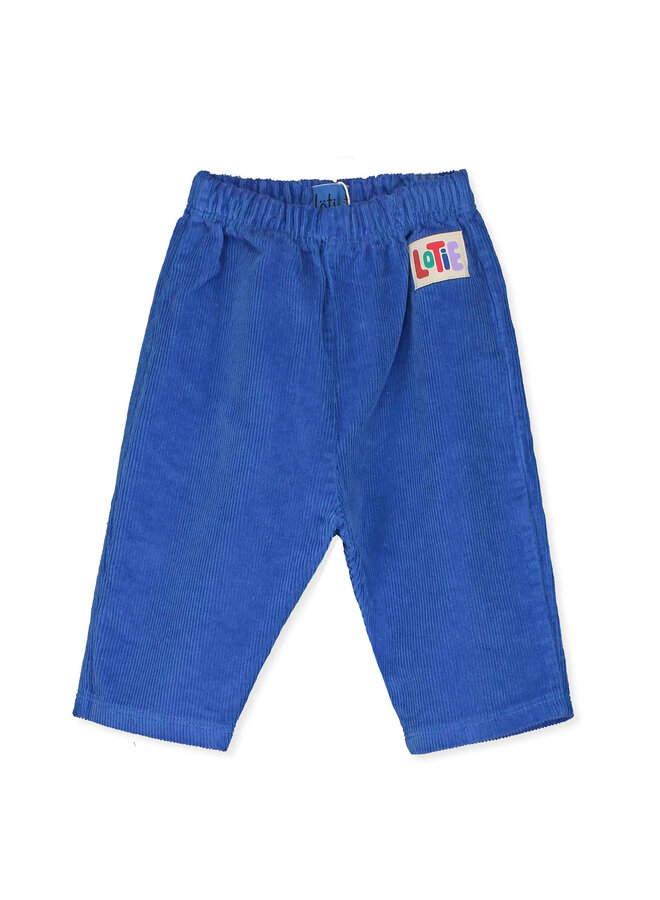Corduroy Wide Pants - Ink Blue - Lotiekids Baby