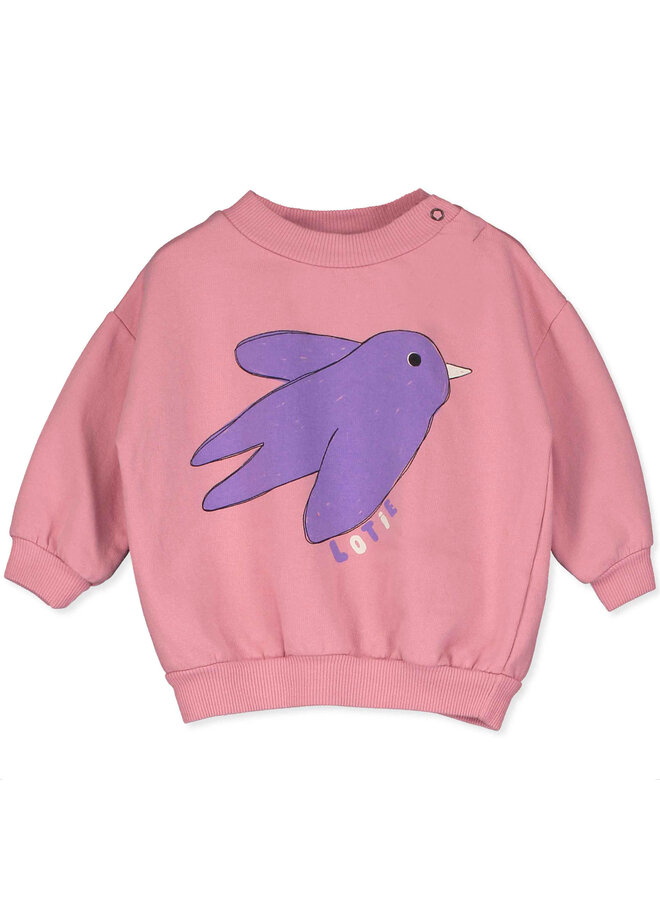 Sweater - Flowing Bird Rose - Lotiekids Baby