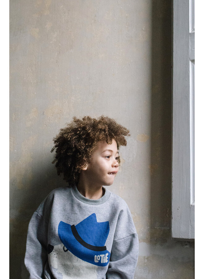 Sweater - Chill Dog Grey - Lotiekids