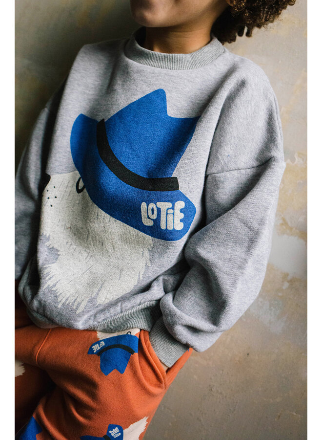 Sweater - Chill Dog Grey - Lotiekids