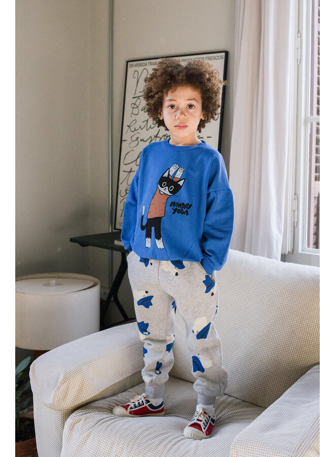 Sweater - Yogui Cat Inc Blue - Lotiekids