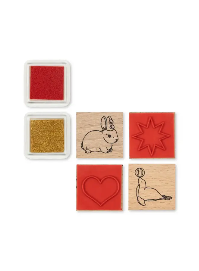 Creative Art Caddy - Glitter Rose - Konges Slojd