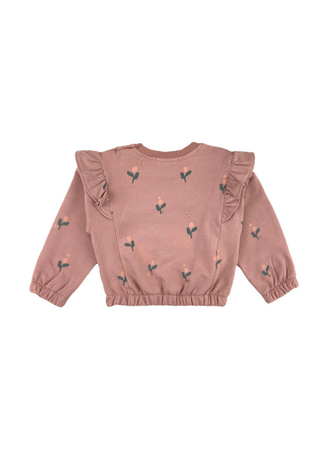 Sweater - Flor Vintage Pink - Babyclic