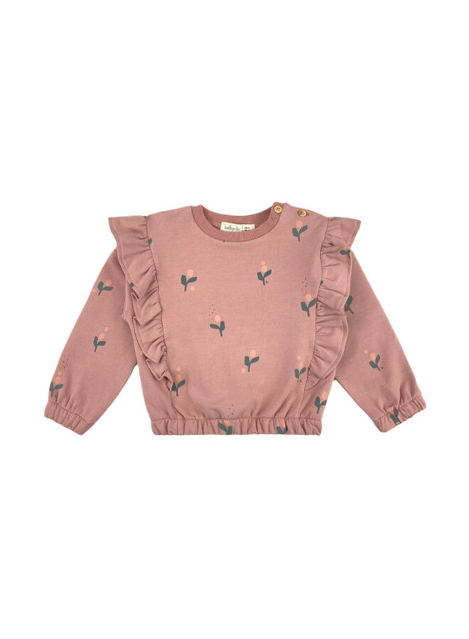 Sweater - Flor Vintage Pink - Babyclic