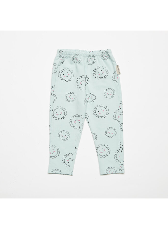 Flowers Pants Baby - Mint - Weekend House Kids