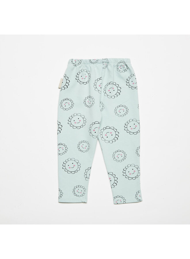 Flowers Pants Baby - Mint - Weekend House Kids