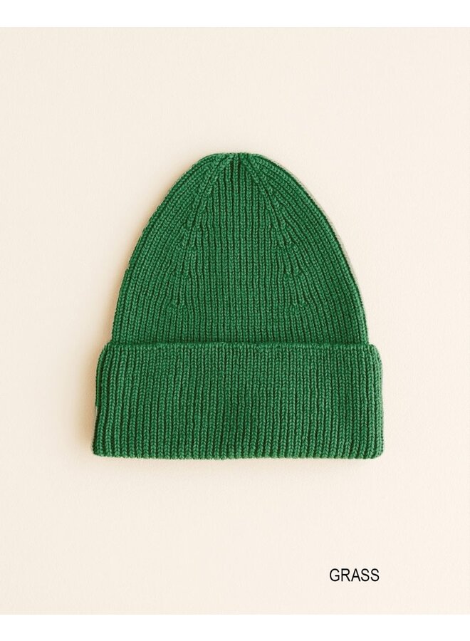 Beanie Fonzie Kids - Grass - HVID