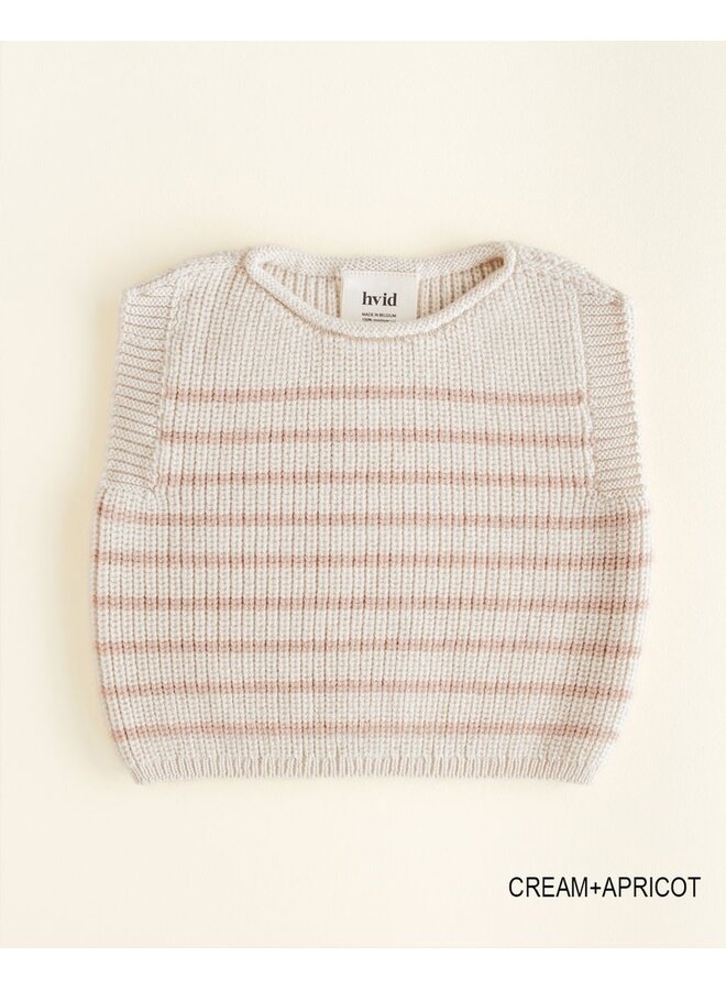 Vest Harvey - Cream/Apricot - HVID