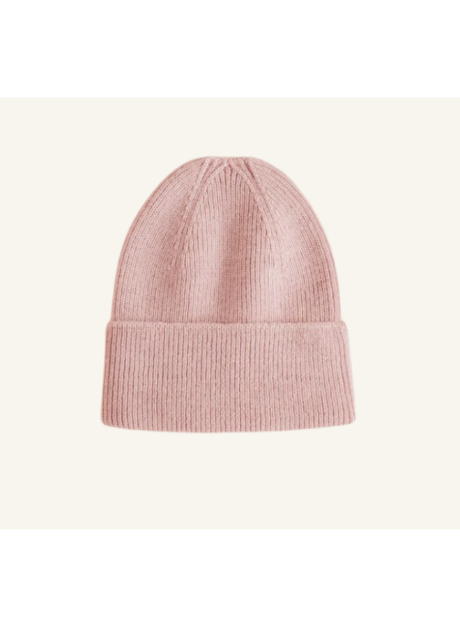 Beanie Newborn - Powder - HVID