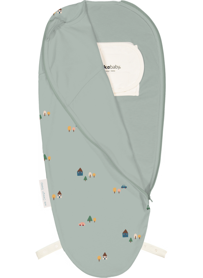 Inbakerslaapzak Piep 0-3M - Cotton - Tiny Village - Puckababy