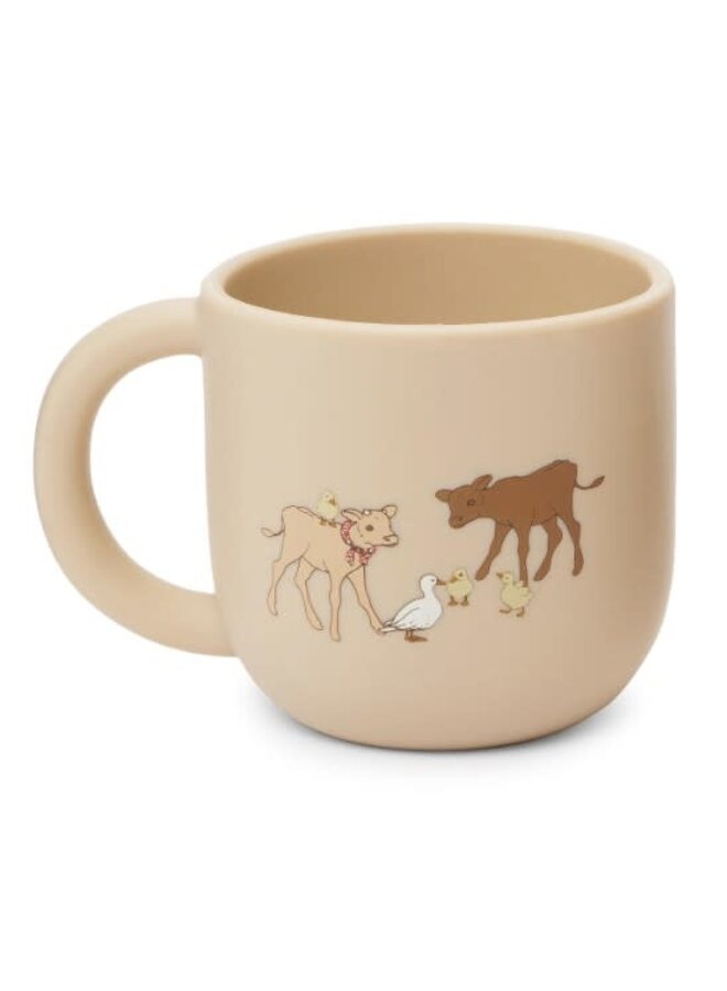 2 pack silicone cup set - Konges Slojd - Farm