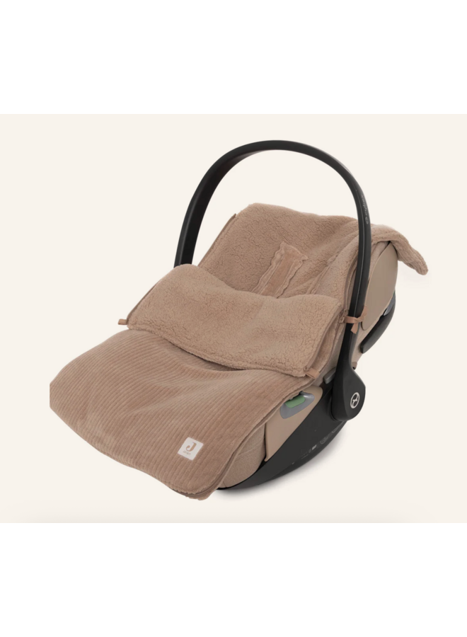 Voetenzak - Cloudy Rib - Milky Coffee - Jollein