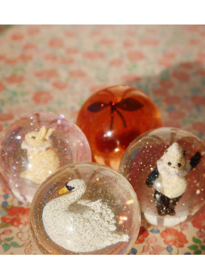 Glitter Bouncing Ball - Cherry - Konges Slojd