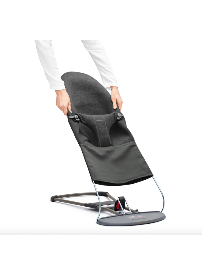 Hoes Wipstoel - 3D Jersey Charcoal Grey  - Babybjorn