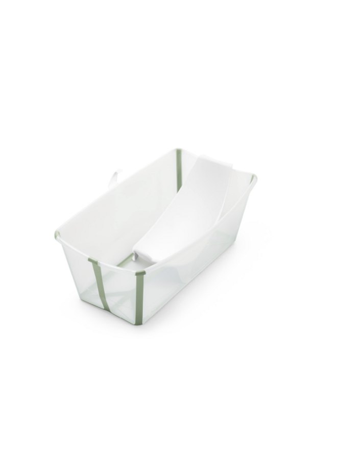 Flexi Bad Set - Transparant Green - Stokke