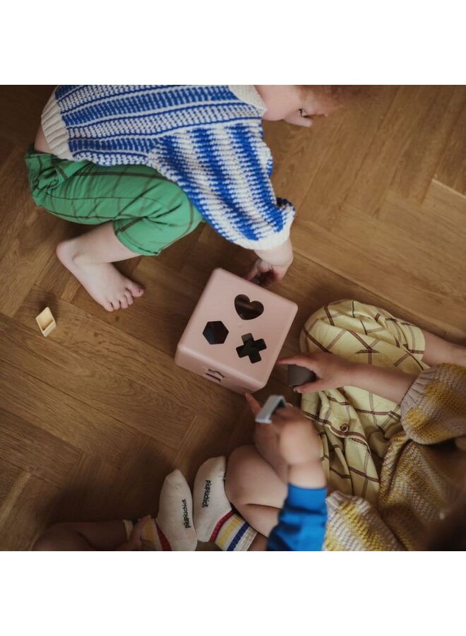 Shape Sorting Box - Pastel - Mushie