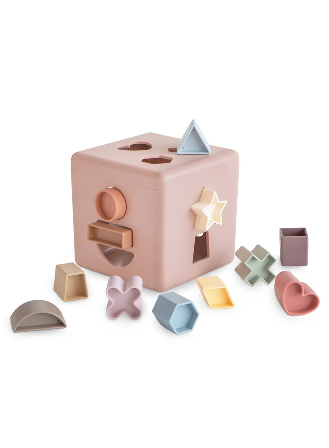 Shape Sorting Box - Pastel - Mushie