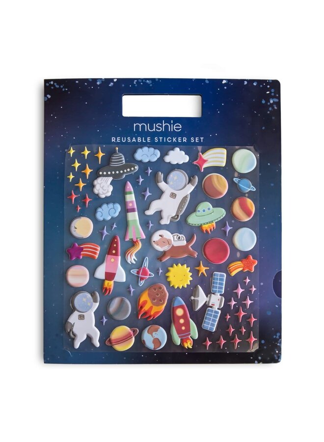 Sticker Book Space - Reusable - Mushie