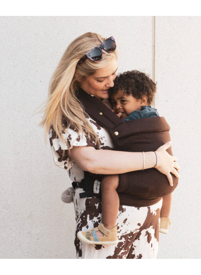 Draagzak Heiwa Linnen Cocoa - Monkose