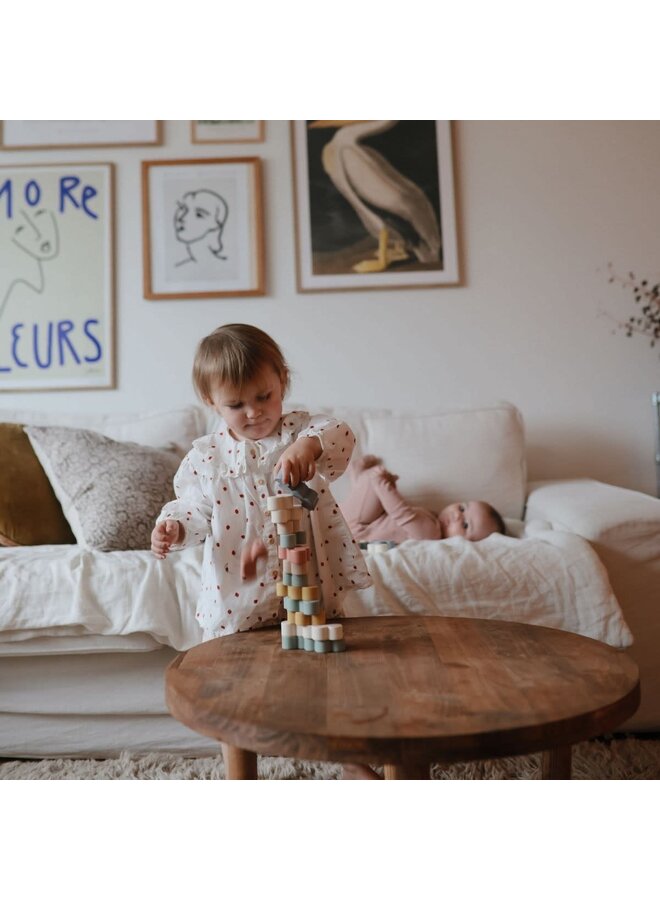 Houten Balance Blocks - Mushie