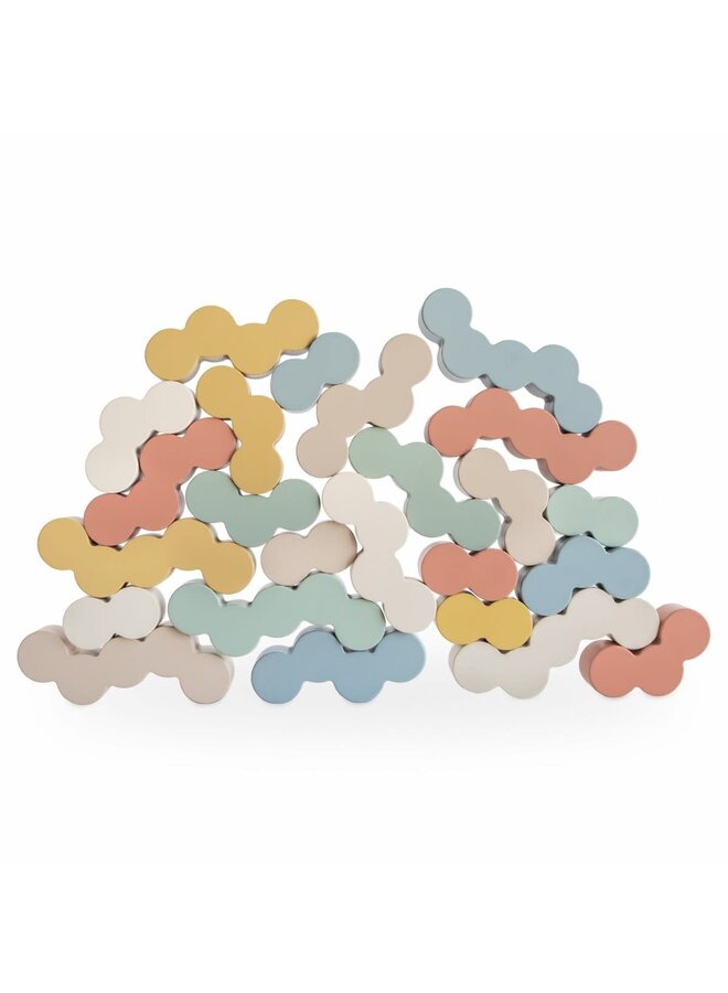 Houten Balance Blocks - Mushie