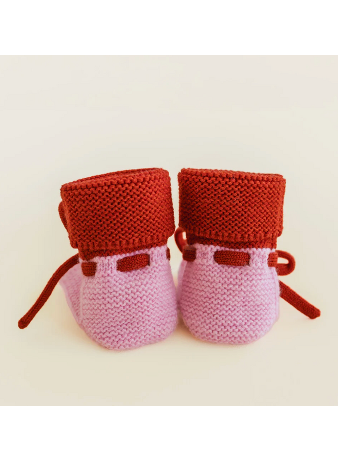 Happy Booties - Cotton Candy/Red - HVID