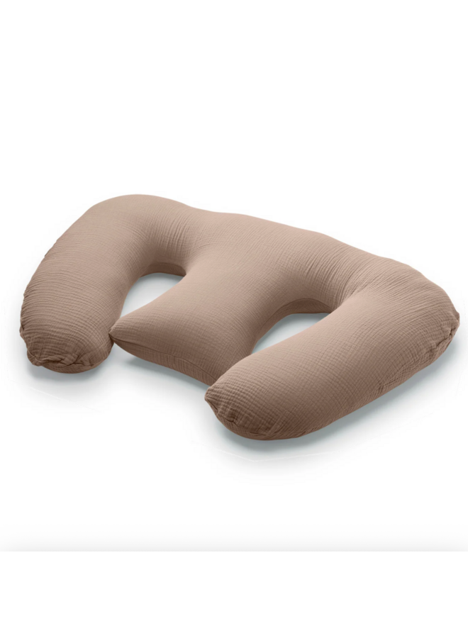 Voedingskussen tweeling hydrofiel - Taupe - Ilmaha