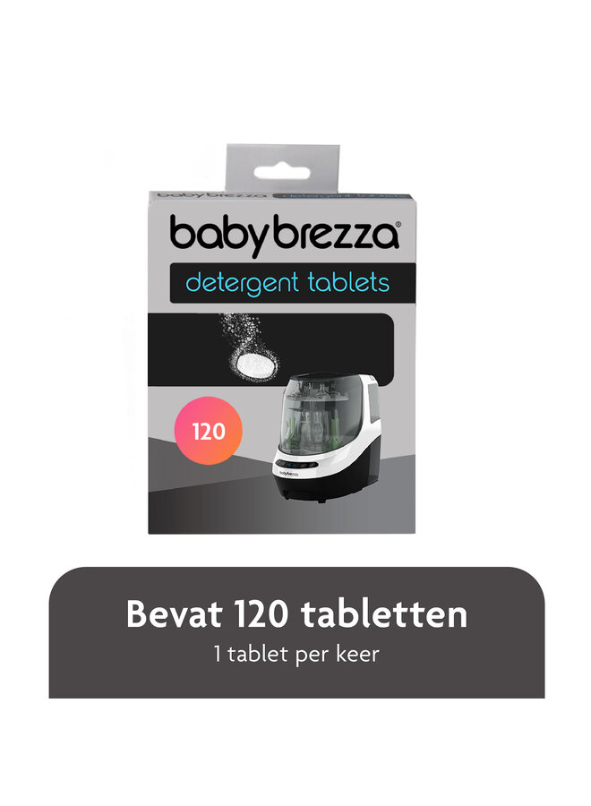 Vaatwastabletten voor Bottle Washer Pro® 120 Tabletten - Baby Brezza